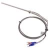 MOMOJIA RTD PT100 Temperature Sensor Thread M8 Cable 1M Thermocouple Probe 100mm 3 Wires view 4
