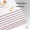 8 inch White Square Coated Cakeboard,Waxed Greaseproof, Disposable Cake Circle Base Boards Cardboard, pack of 100 view 2