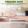 Zonon 100 Pcs 100 Pack Poultry Shrink Bags 10 x 16 Inches Clear Poultry Heat Shrink Wrap Bags for Chickens Turkey Rabbits Bpa Free Freezer with 100 Zip Ties and Clear Silicone Straw for Food Storage view 2