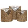 Finch Shoshana Woven Basket, Set of 3, Natural view 2