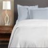 A1 Home Collections 100% Organic Cotton Pillow sham, 300 Thread Count, 2-Piece GOTS Certified, Fair Trade Certified, Soft & Silky Sateen Weave (King, Light Blue) view 2