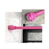 CXYGZLJ European Princess Free Punching Telescopic Rod, Rose Shower Curtain Track, Flower Theme Curtain Rod, Curtain Rod Clothes Pole, Rose Red Pull Rod (Size : 150-260cm) view 2