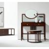 ZXCASDF Vanity Stool with Wood Leg, Capacity,Tall Dressing Makeup Stool, Padded Bench, Piano Seat Chair Bench in Bedroom, Simple Assembly view 2
