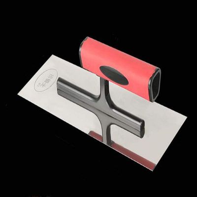 2 PCS Masonry Hand Trowels Masonry Finishing Trowels Bucket Trowel Premium Stainless Steel Flat Masonry Brick Toosl.NO.07