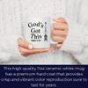 Jesus Christian Cup God Mug - God's Got This T Shirt 11Oz Mugs Cups view 2