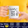 Jesus Christian Cup God Mug - God's Got This T Shirt 11Oz Mugs Cups view 3