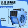 BLUE BLOWER 1200 CFM 3 Speed with 2 built in outlets Adjustable Tilt Floor fan, Utility Blower, Floor Dryer for Cooling, Drying, Air Circulation, & Water Restoration view 2