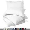 RAJVEER TEXTILE 5 Piece Bed in a Bag Set 100% Egyptian Cotton 600 Thread Count Duvet Cover Pillow Shams & Fitted Sheet with Extra Deep Pocket Soft Bedding(King Size, White) view 2