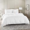 RAJVEER TEXTILE 5 Piece Bed in a Bag Set 100% Egyptian Cotton 600 Thread Count Duvet Cover Pillow Shams & Fitted Sheet with Extra Deep Pocket Soft Bedding(King Size, White) view 3
