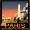 Iconic Arts Paris France Vintage Travel Laminated 18x24 Poster view 1