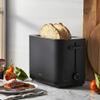 ZWILLING Enfinigy, 2-Slice Toaster, Extra Wide 1.5" Slots for Bagels and Toast, Black view 2