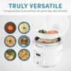 AROMA Professional Digital Rice Cooker, 10-Cup (Uncooked) / 20-Cup (Cooked), Slow Cooker, Multicooker, Steamer, Oatmeal Cooker, Auto Keep Warm, Saut-then-Simmer, 4 Qt, White, ARC-1230W view 2