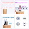 Walnut Color Solid Wood Sofa Legs,TV Cabinet,Support Legs,Bedside Table Legs,Coffee Table Legs,Wooden Legs,Furniture Raised Legs for Sofas,Beds,Armchairs,Etc. view 2
