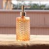 PYouo- Hand soap Dispenser, Liquid Glass Soap Dispenser, Rust Proof Hand Pump Bottle, Lotions and Liquids, Essential Oils, Countertop Accessories (Color : Yellow, Size : 480ml) view 1