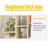 QWEASDF Kids Book Rack Storage Bookshelf, Kids Wooden Bookcase with Storage, Free Standing Against The Wall, Keep Bedrooms, Playrooms, and Classrooms Organized,White view 3