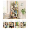 QWEASDF Kids Book Rack Storage Bookshelf, Kids Wooden Bookcase with Storage, Free Standing Against The Wall, Keep Bedrooms, Playrooms, and Classrooms Organized,White view 4