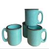 Marble Creek Ceramic Campfire Mug, 15oz - Set of 4 (Aqua) view 1