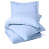 RAJVEER TEXTILE 5 Piece Bed in a Bag Set 100% Egyptian Cotton 600 Thread Count Duvet Cover Pillow Shams & Fitted Sheet with Extra Deep Pocket Soft Bedding(King Size, Sky Blue) view 1