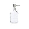 PYouo- Hand soap Dispenser, Glass Soap Dispenser, Rustproof Pump, Clear Pump Bottle, Countertop Accessories (Color : Clear, Size : 500ml) view 1