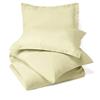 RAJVEER TEXTILE 5 Piece Bed in a Bag Set 100% Egyptian Cotton 600 Thread Count Duvet Cover Pillow Shams & Fitted Sheet with Extra Deep Pocket Soft Bedding(King Size, Ivory) view 1