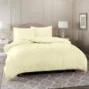 RAJVEER TEXTILE 5 Piece Bed in a Bag Set 100% Egyptian Cotton 600 Thread Count Duvet Cover Pillow Shams & Fitted Sheet with Extra Deep Pocket Soft Bedding(King Size, Ivory) view 3