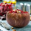 Rainforest Bowls Set of 2 Small Original Coconut Bowls, 2 Wooden Spoons & 2 Reusable Bamboo Straws - 100% Natural, Hand Carved by Artisans, Eco-Friendly & Sustainable - Smoothie/Acai/Salad Bowls view 4