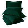 RAJVEER TEXTILE 5 Piece Bed in a Bag Set 100% Egyptian Cotton 600 Thread Count Duvet Cover Pillow Shams & Fitted Sheet with Extra Deep Pocket Soft Bedding(King Size, Teal) view 1