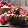 Rainforest Bowls Set of 2 Jumbo Fiber Coconut Bowls, 2 Wooden Spoons & 2 Reusable Bamboo Straws - 100% Natural, Hand Carved by Artisans, Eco-Friendly & Sustainable - Smoothie/Acai/Salad Bowls view 3