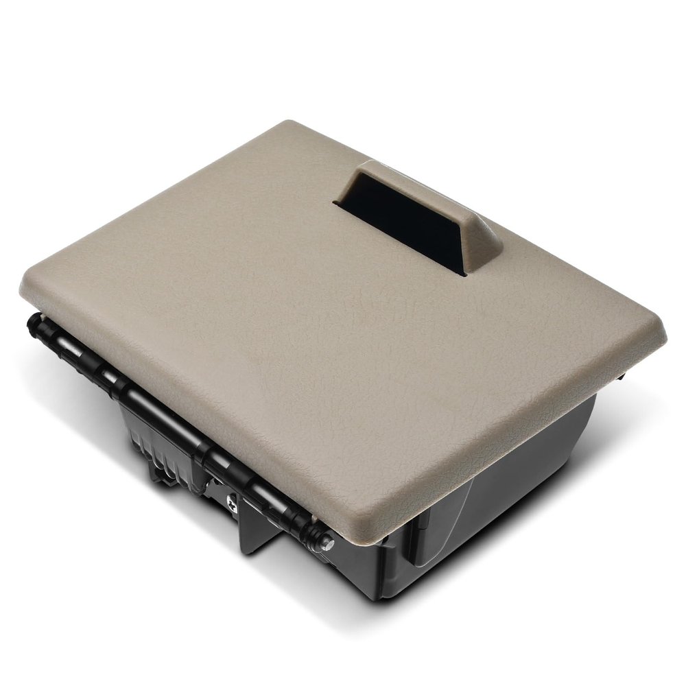 A-Premium Cup Holder Compatible with Ford F-250 Super Duty, F-350 Super Duty, F-450 Super Duty, F-550 Super Duty, 2008 2009 2010, Dashboard, Gray, Replace# 8C3Z-2513562-AE