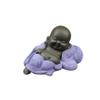 1Pc Buddha Statue Sculpture Decor Ceramic Maitreya Statue of Buddha Tea Sculpture Figurine Hand Carved Craft Display Ornament Tea Decoration view 1