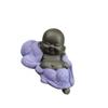 1Pc Buddha Statue Sculpture Decor Ceramic Maitreya Statue of Buddha Tea Sculpture Figurine Hand Carved Craft Display Ornament Tea Decoration view 3