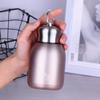 Hand-Held Portable Frosted Vacuum Flask Water Bottle Coffee Mug, Stainless Steel Hike Travel Leak-Proof Vacuum Flask(rose gold) view 3