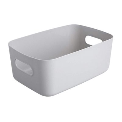 VALINK Desktop Plastic Box Storage Box Plastic Organizer Container for Desk Cosmetics Girl