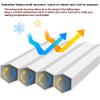 MNSSRN Magnetic Invisible Shower Curtain, Multifunctional Foldable Bathroom Shower Curtain,Black,180 * 161/170cm view 4