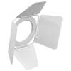 White Barn Door for Par 16 Odyssey Light Fixtures view 1