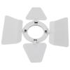 White Barn Door for Par 16 Odyssey Light Fixtures view 2