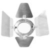 Polish Aluminum Barn Door for Par 20 Odyssey Light Fixtures view 2