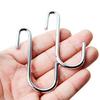 YourGift 24 Pack Heavy Duty S Hooks Silver S Shaped Hooks Hanging Hangers Hooks for Kitchen, Bathroom, Bedroom and Office(24 Pack/Silver/Small+Medium+Large) view 2