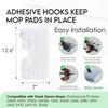 Turbo Microfiber Shark Steam Mop Replacement Pads, Professional Fit Series S3500 S2901 S2902 S3455K S3501 S3550 S3601 S3801 S3901 S4601 S4701 SE450, 4 Pack Replacement Microfiber Cloth Head Covers view 2
