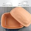 Eurita Clay Roaster, Non-Stick Dutch Oven, Healthy Clay Pot Cooking, With Free Recipe Guide, 6.25 Quarts view 2
