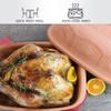 Eurita Clay Roaster, Non-Stick Dutch Oven, Healthy Clay Pot Cooking, With Free Recipe Guide, 6.25 Quarts view 3