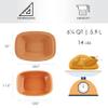 Eurita Clay Roaster, Non-Stick Dutch Oven, Healthy Clay Pot Cooking, With Free Recipe Guide, 6.25 Quarts view 4