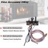 10002264 Propane Natural Gas (NG) SIT Pilot Assembly 3 Way Compatible with HHT, Majestic, Monessen, Temco, Vermont Castings Gas Stoves & Fireplaces view 2
