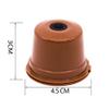 LIGICKY Set of 3 Refillable Coffee Capsules Cup Filter for Caffitaly Coffee Machine Supplies with Spoon and Cleaning Brush. view 3