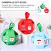 Cabilock 30pcs Christmas Candy Boxes for Wrapping Containers for Treats for Holiday Celebrations and Events view 3