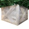 HomeRoots 23" Thick Weathered Gray Christmas Tree Collar view 1