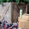 HomeRoots Natural Weathered And Gray Wood Ornamental Wall Decor view 2