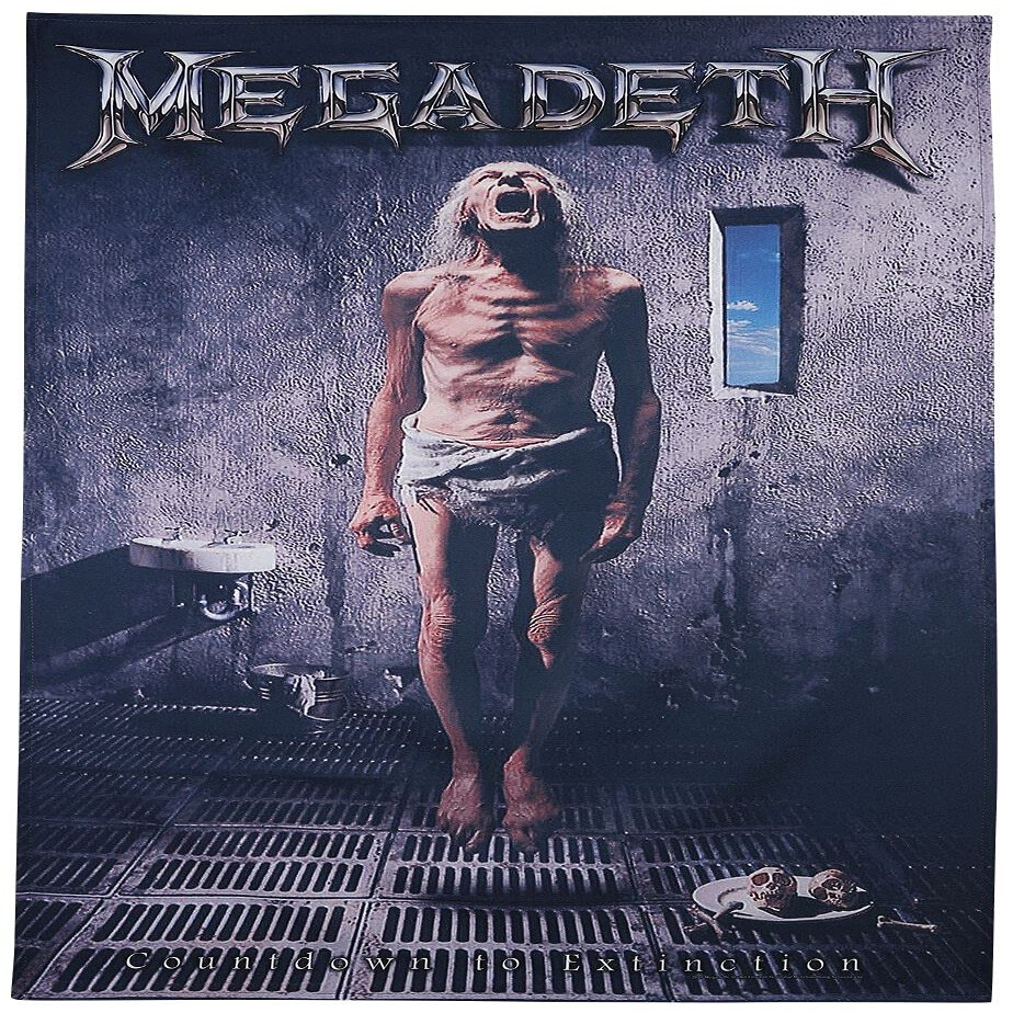 MEGADETH - 'Countdown to Extinction' Flag