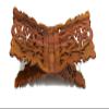 Stay-at-Home Holiday Gift Prayer Book Holder Stand Rihal Rehal Rail Solid Wood Hand Finished 15.5"x7" view 1