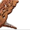 Stay-at-Home Holiday Gift Prayer Book Holder Stand Rihal Rehal Rail Solid Wood Hand Finished 15.5"x7" view 4